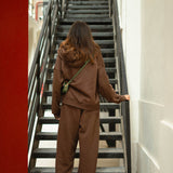 Women Cozy Pants– In Cocoa Brown