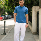 The Slim Tee — In Blue