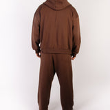 Men Zip-Up — in Brown