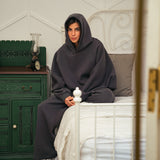 Women Cozy Pants – In Charcoal
