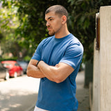 The Slim Tee — In Blue
