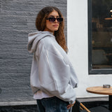 The Bat Hoodie - In Silver