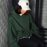 The Bat Hoodie - In Olive