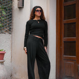 Black Wide Leg Pants