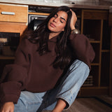 The Bat Hoodie - in Brown Cocoa
