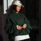 The Bat Hoodie - In Olive