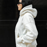 Women Zip-Up — in White