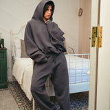 Women Cozy Pants – In Charcoal