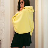 The Bat Hoodie - in Butter Yellow