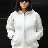 The Zip Up Set — in White