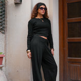 Black Wide Leg Pants