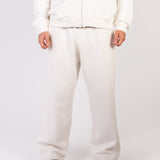 The Men Zip Up Set — in White