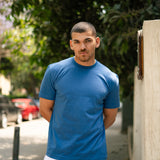The Slim Tee — In Blue