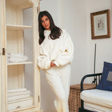 Pre Order The Cloud Knit Pants - In White