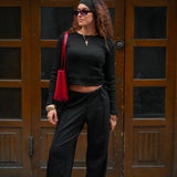 Black Wide Leg Pants