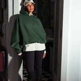The Bat Hoodie - In Olive