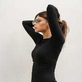The Gathered Top — Soft Noir