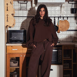 Women Cozy Pants– In Cocoa Brown