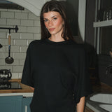 The Bat Top — in Black