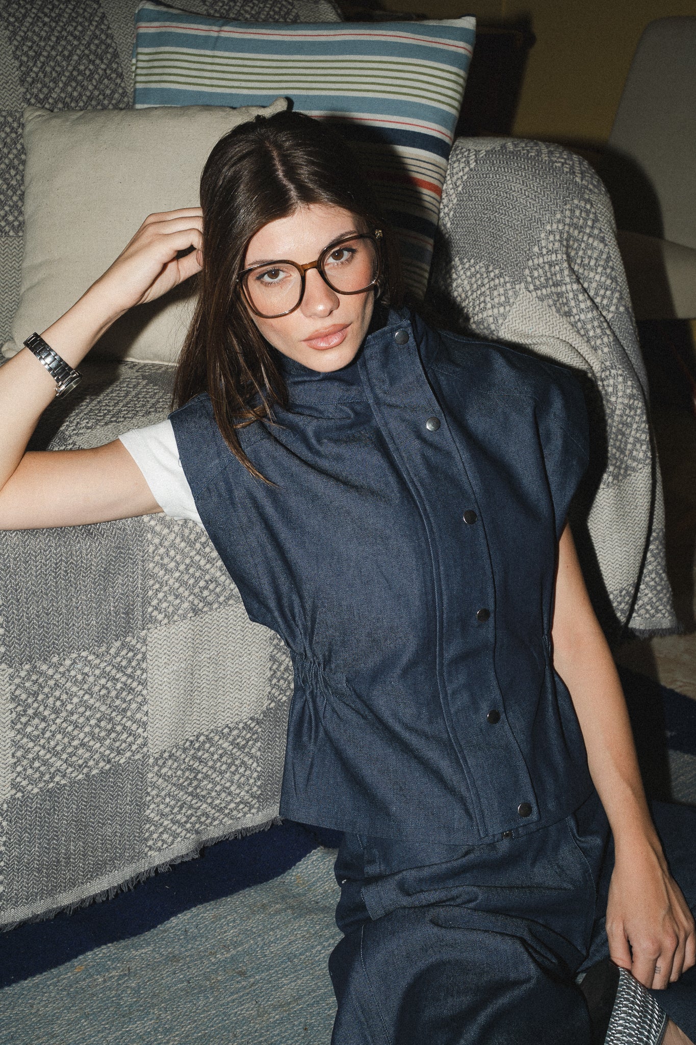 The Denim Waistcoat