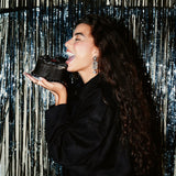 Suede Bomber Jacket – In Black