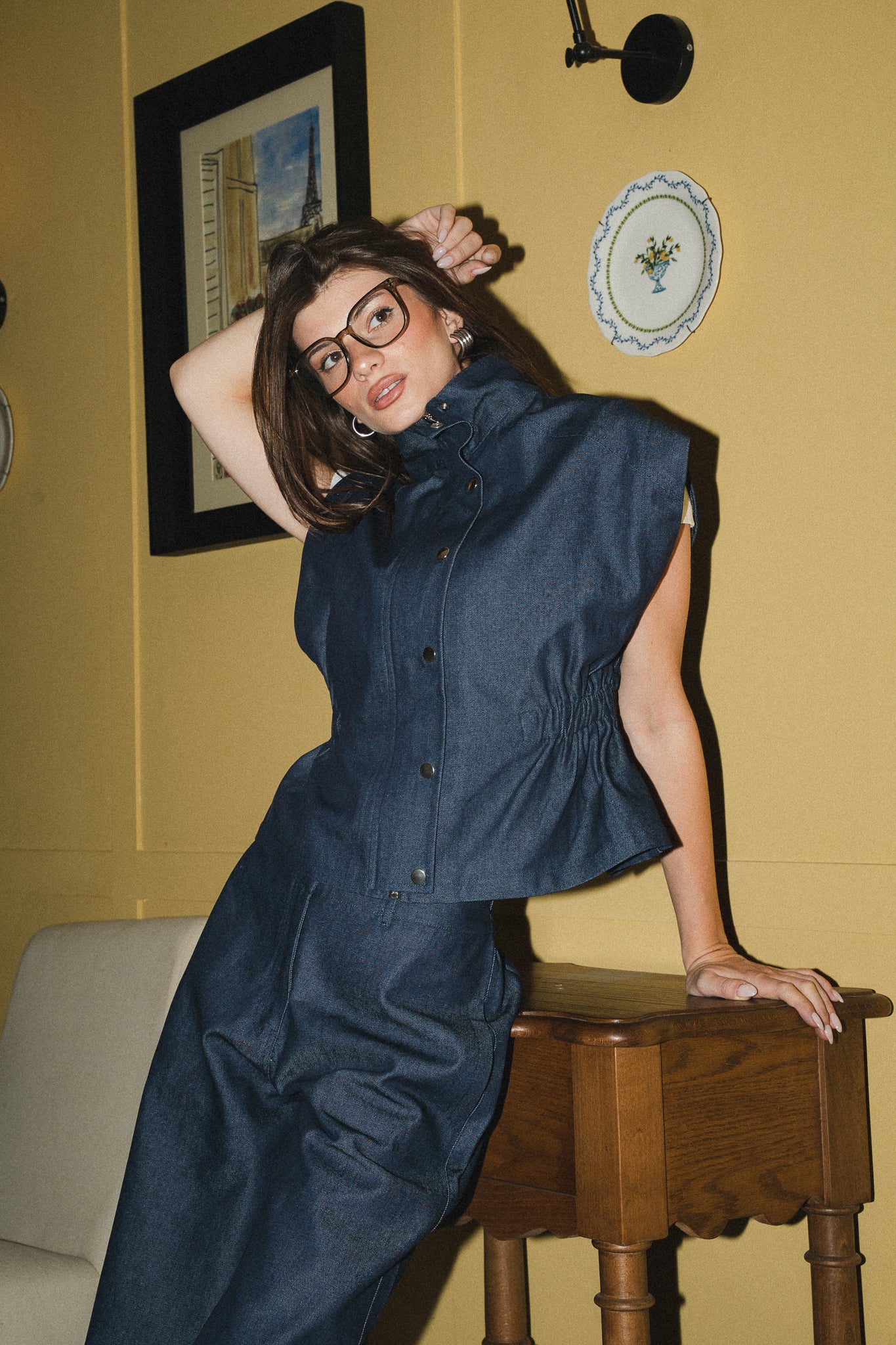 The Denim Waistcoat