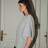 The Bat Top — in Silver