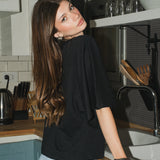 The Bat Top — in Black