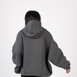 Charcoal Bat Hoodie