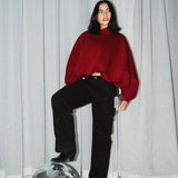 Pre Order The Bat Hoodie - in Burgundy