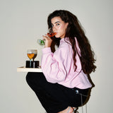 Pre Order The Bat Hoodie - in Baby Pink