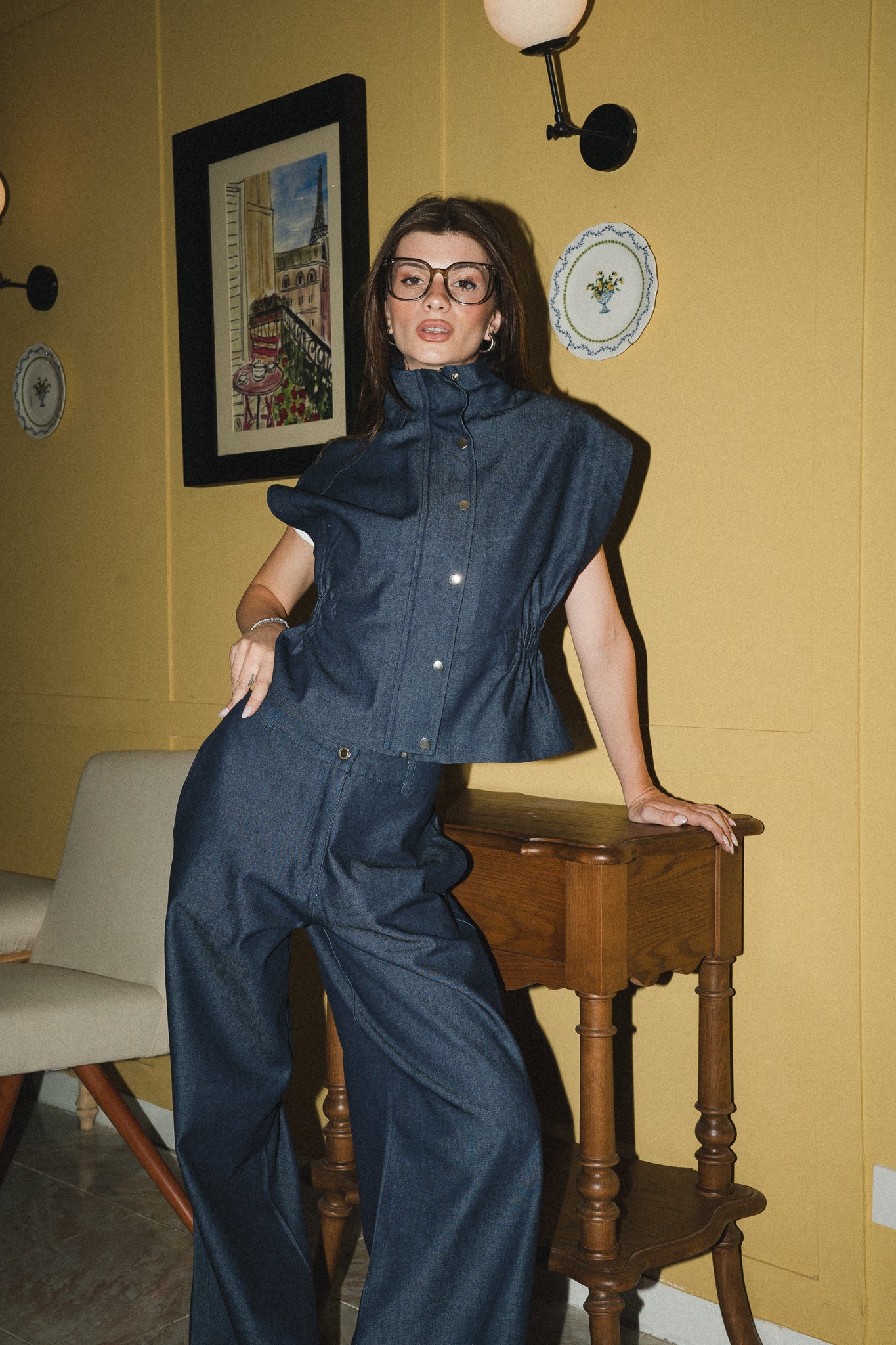The Denim Waistcoat
