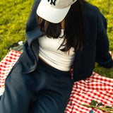 Navy Zip up