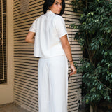 White Linen Pants