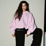 Pre Order The Bat Hoodie - in Baby Pink