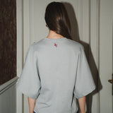 The Bat Top — in Silver