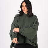 Olive Bat Hoodie