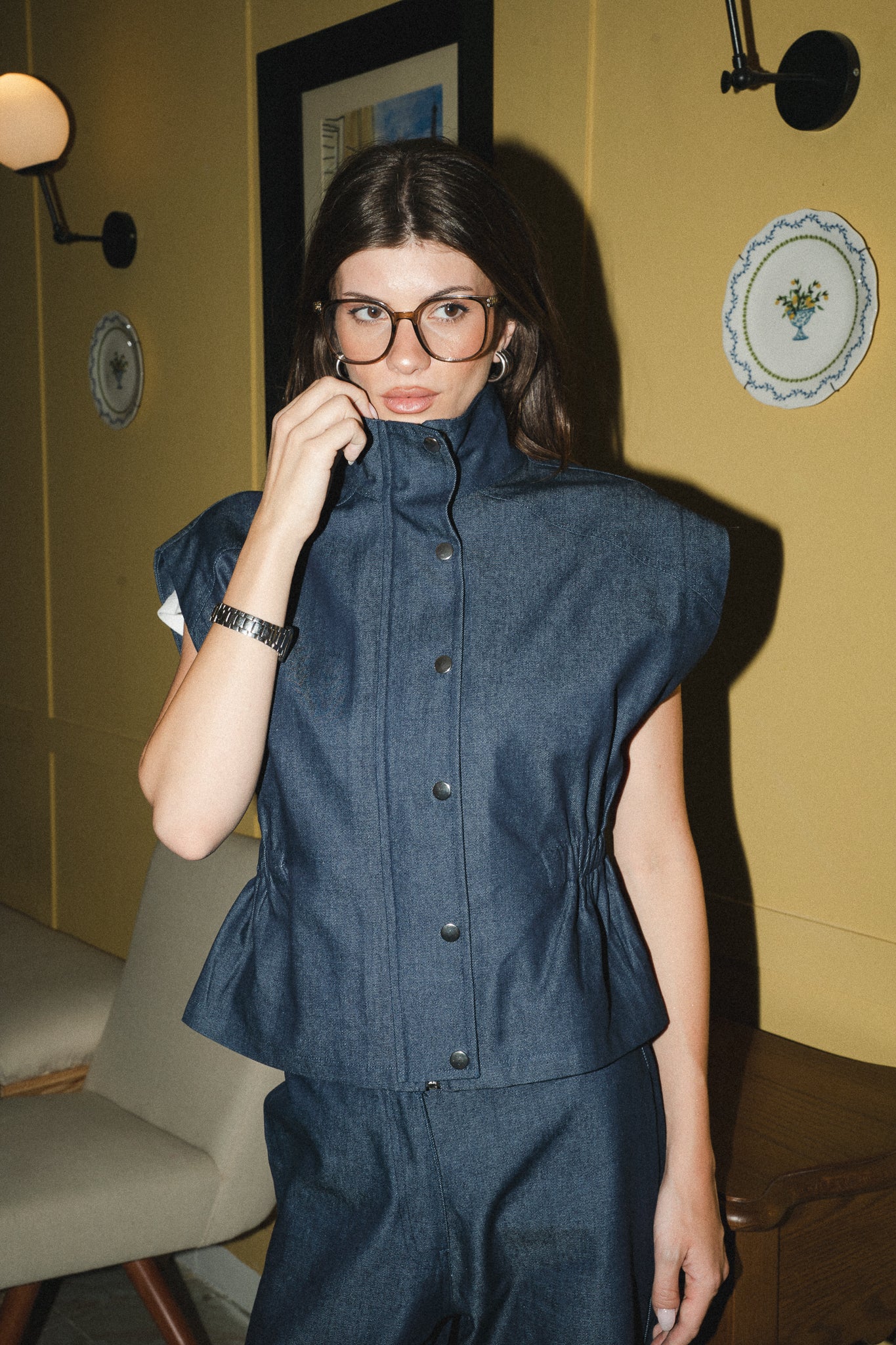 The Denim Waistcoat
