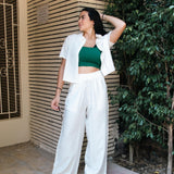 White Linen Pants