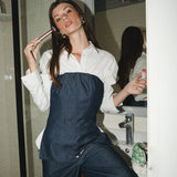 The Denim Corset Set